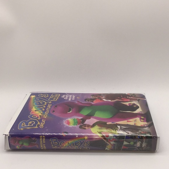 Barney’s Great Adventure VHS Video Screening Copy - Picture 2 of 11